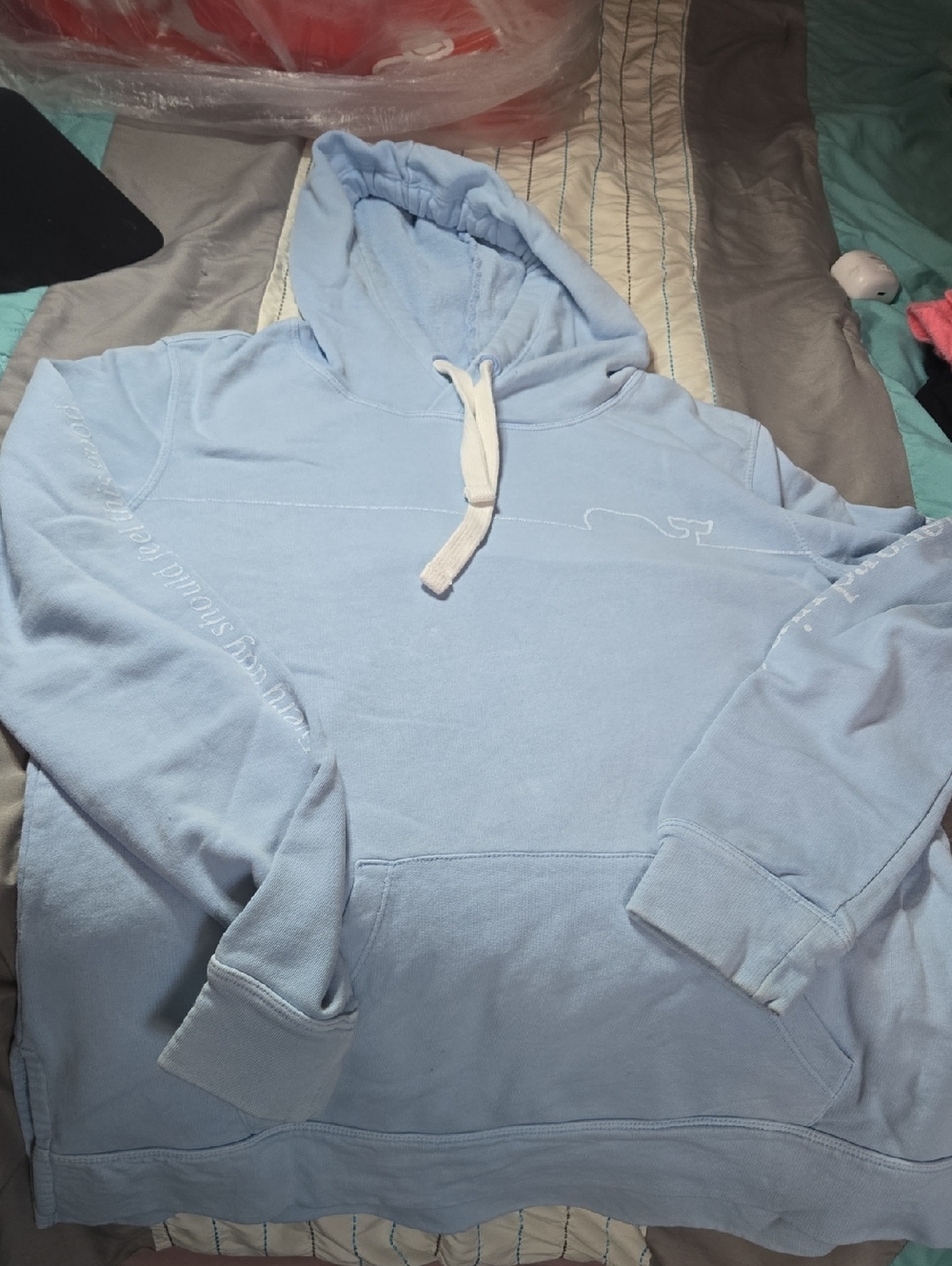 Vineyard Vines Light Blue Pullover Hoodie